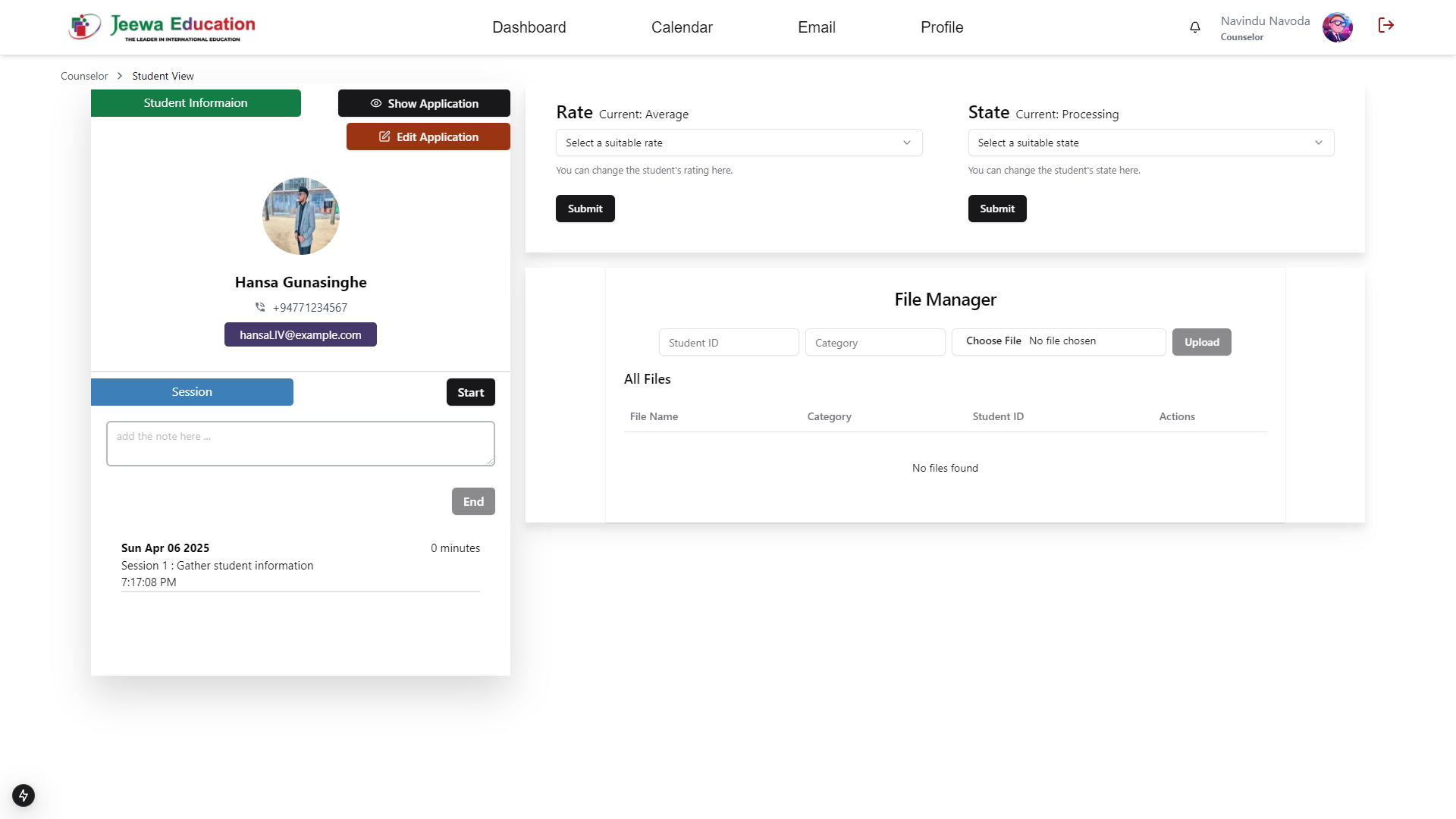Jeewa Education Student Management System - Image 5